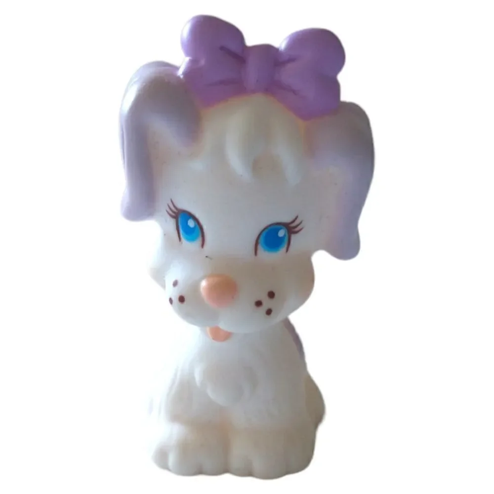 Quints Dog Puppy Vintage Purple White Vtg 1991 Dionne Quintuplets Replacement.‎